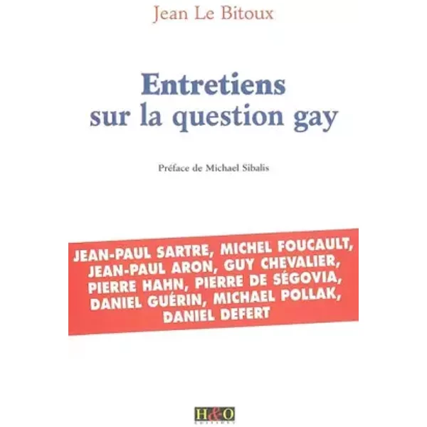 Entretiens Sur La Question Gay - Jean Le Bitoux, Collectif, Michael Sibalis-image
