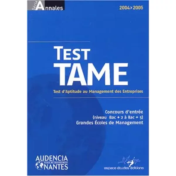 Test TAME - Christine Dalaine, Christophe De Marco, Alain Auneau, Sylvie Herbouiller, Collectif