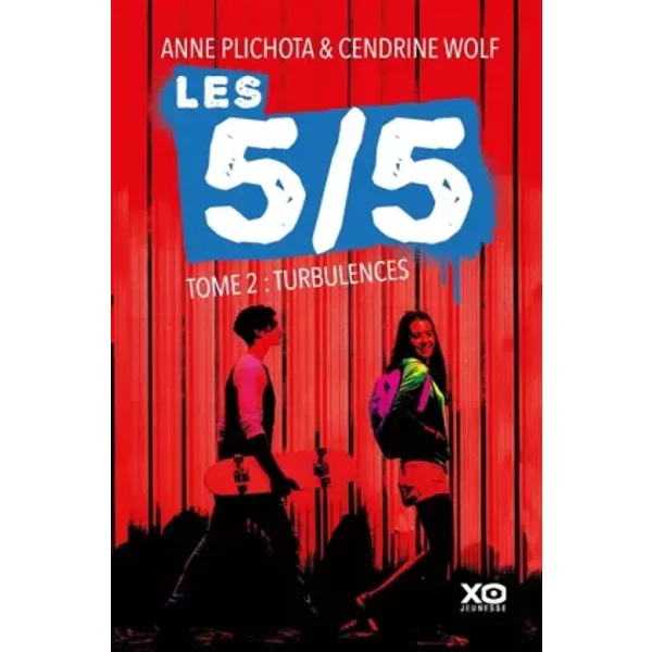 Les 5/5 - Tome 2 Turbulences (02) - Cendrine Wolf Et Anne Plichota-image