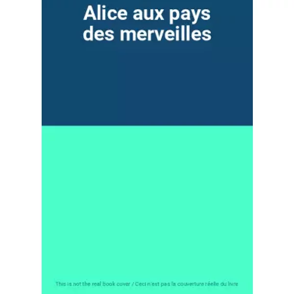 Alice Aux Pays Des Merveilles-image