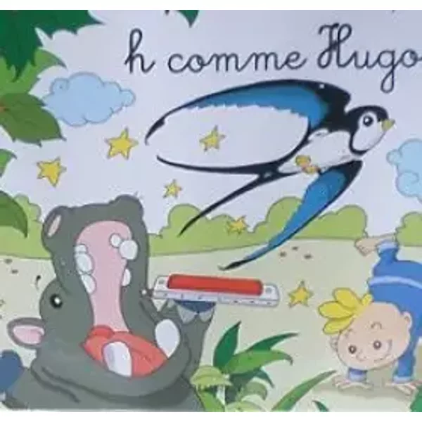 H Comme Dans Hugo (Mes Premiers Pas Vers La Lecture)-image