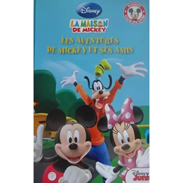 La Maison De Mickey - Les Aventures De Mickey Et Ses Amis ( Disney - Club Du Livre ) : En Avant, Marche! & La Saint - Valentin De Minnie - Sheila Sweeny Higginson, The Disney Storybook Artists-image