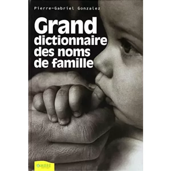Grand Dictionnaire Des Noms De Famille - Pierre-Gabriel Gonzalez-image