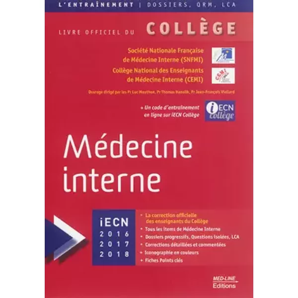 MéDecine Interne - Luc Mouthon, Thomas Hanslik Et Jean-FrançOis Viallard-image