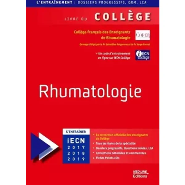 Rhumatologie - Collectif, Géraldine Falgarone, Serge Perrot