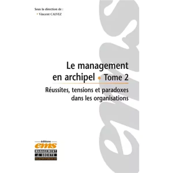 Le Management En Archipel - Tome 2: RéUssites Tensions Et Paradoxes Dans Les Organisations. - Vincent Calvez-image