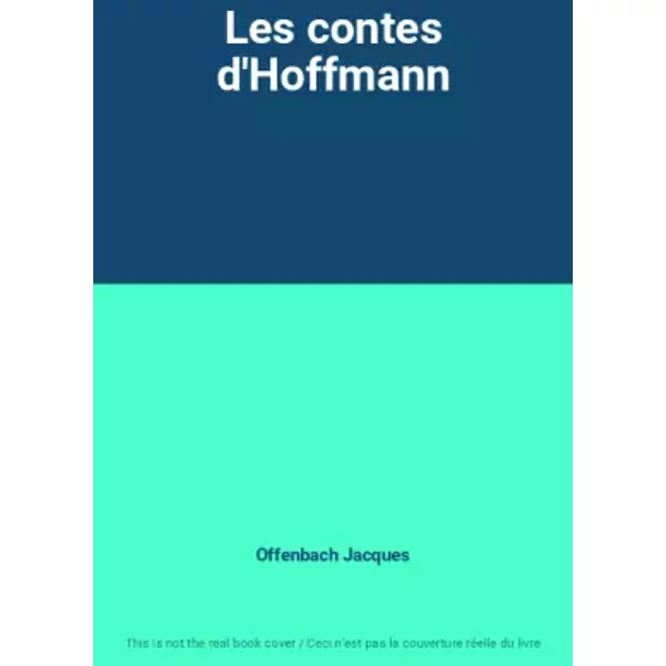Les Contes D'hoffmann - Offenbach Jacques-image