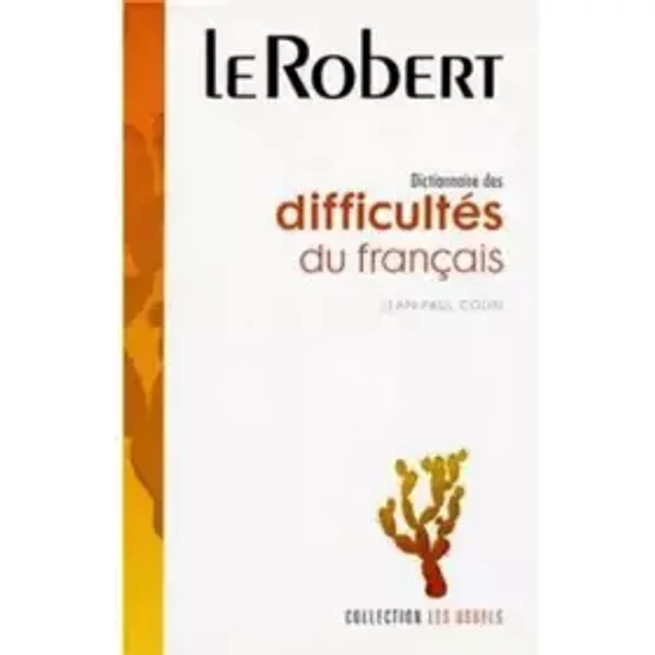 Dictionnaire Des Difficultes Du Francais - J.P. Colin