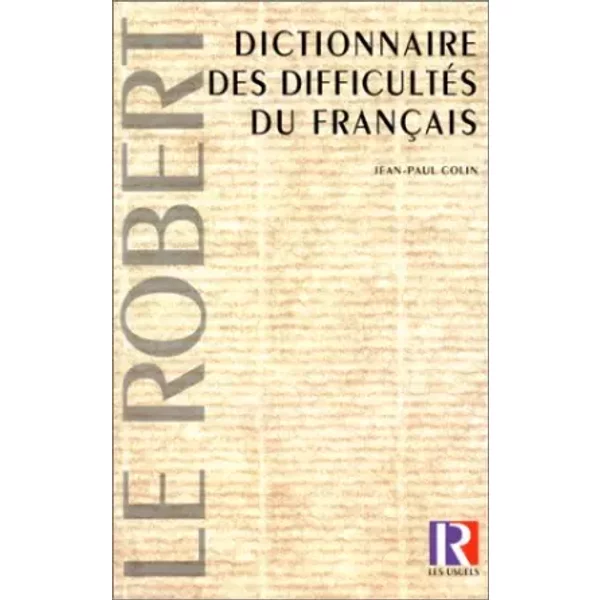 Dictionnaire Des DifficultéS Du FrançAis - Jean-Paul Colin-image