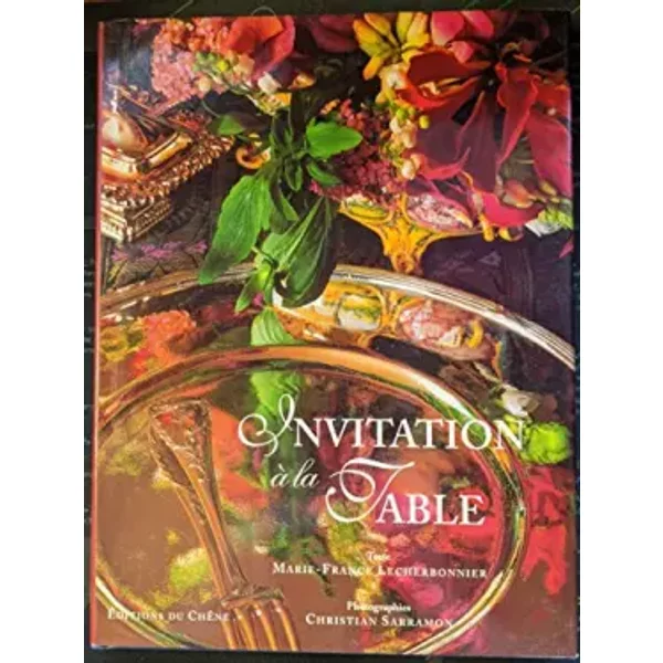 L'invitation à La Table - Marie-France Lecherbonnier Et Christian Sarramon-image