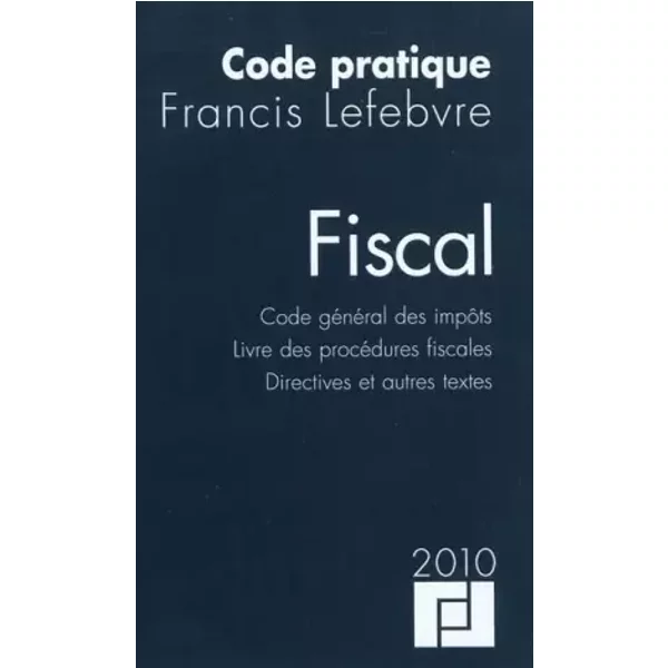 CODE FISCAL 2010 - REDACTION EFL