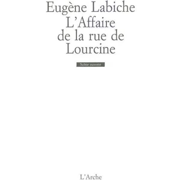 L'affaire De La Rue De Lourcine - EugèNe Labiche Et Francis Biras-image