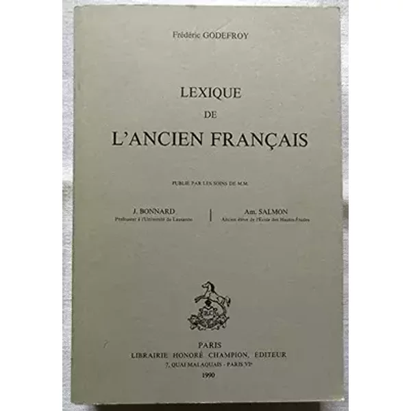 Lexique de l'ancien français