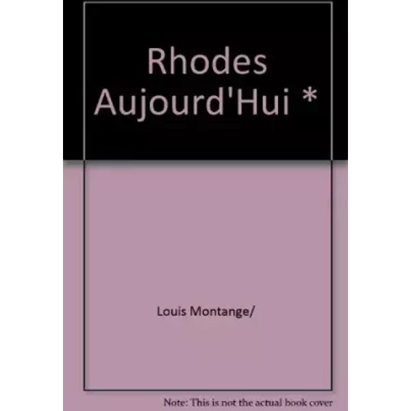 Rhodes Aujourd'hui - Louis Montange-image