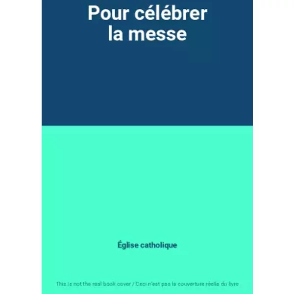 Pour CéLéBrer La Messe - ÉGlise Catholique-image