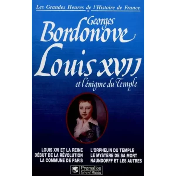 Louis Xvii Et L'éNigme Du Temple - Georges Bordonove-image