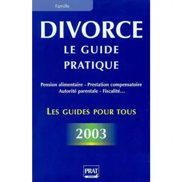 Divorce, Le Guide Pratique 2003 - Emmanuelle Vallas-Lenerz-image