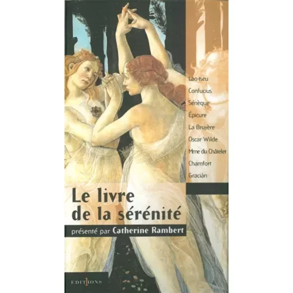 Le Livre De La SéRéNité - Catherine Rambert-image
