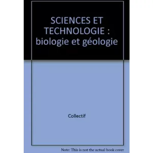 Biologie Et GéOlogie - Collectif-image