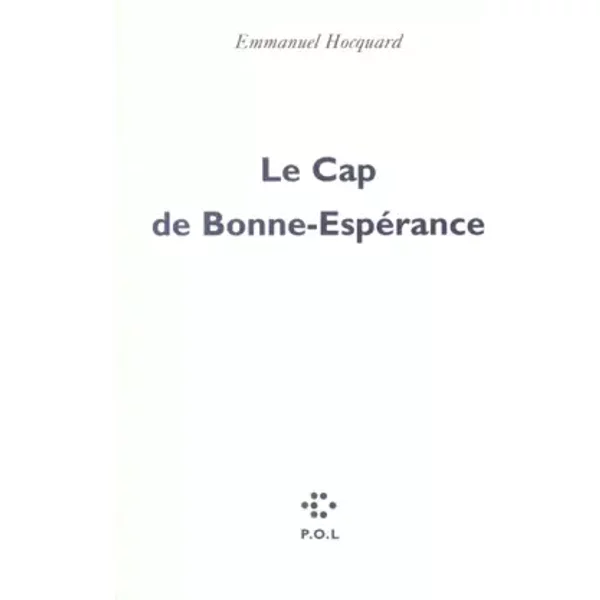 Le Cap de Bonne-Espérance - Emmanuel Hocquard