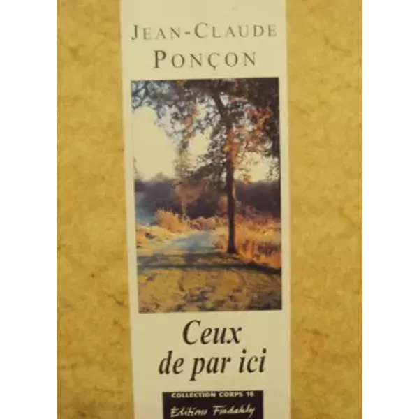 Ceux De Par Ici - Jean-Claude Poncon-image