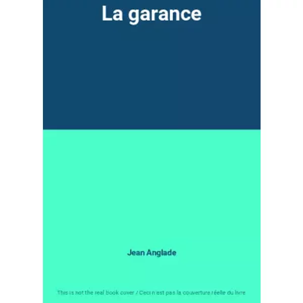 La Garance - Jean Anglade-image