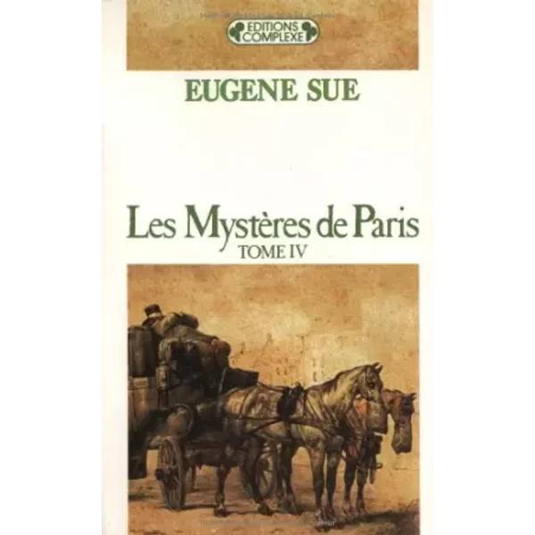 MystèRes De Paris (Tome 4) - E Sue-image