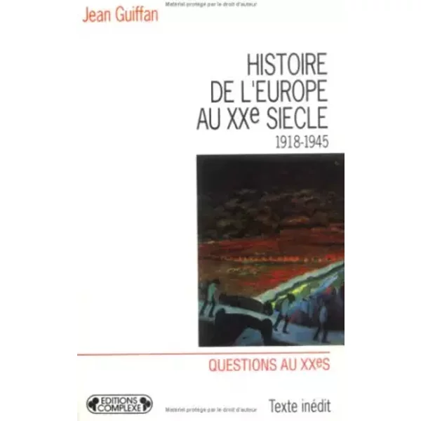 Histoire Europe, Tome 2 - J. Guiffan-image