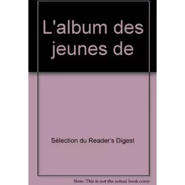 L'album Des Jeunes De-image