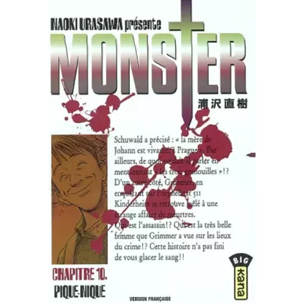 Monster, tome 10 : Pique-nique - Naoki Urasawa