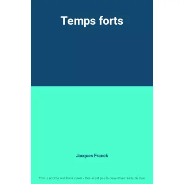 Temps forts - Jacques Franck