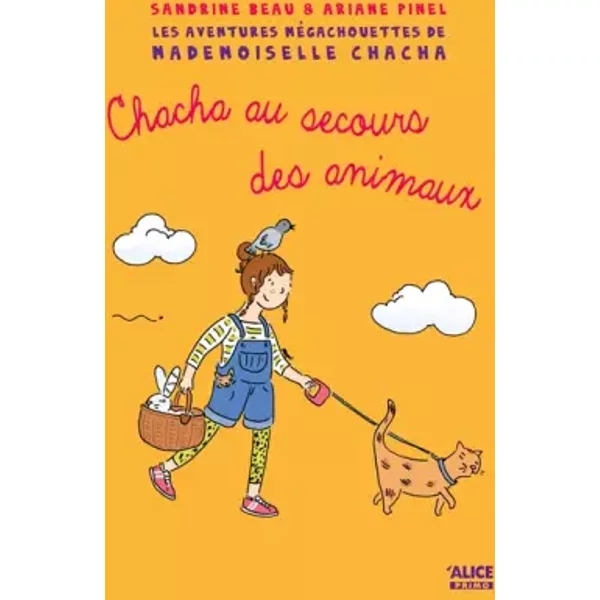 Mademoiselle Chacha Au Secours Des Animaux - Sandrine Beau, Ariane Pinel-image