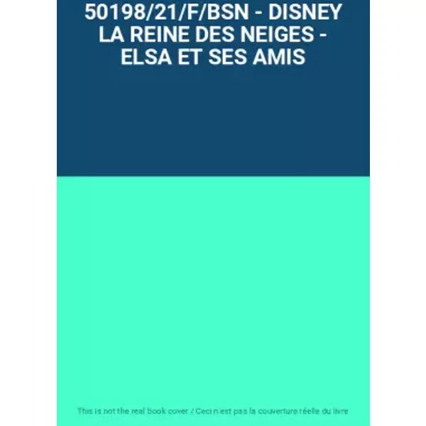 50198/21/F/BSN - Disney La Reine Des Neiges - Elsa Et Ses Amis-image