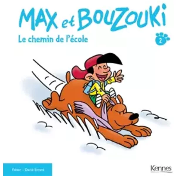 Max Et Bouzouki Tome 2: Le Chemin De L'éCole - Falzar, David Evrard-image