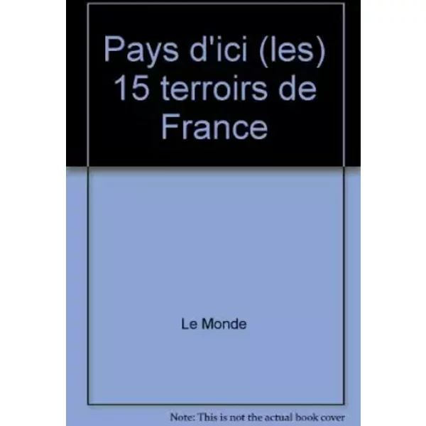 Les Pays D'ici - Le Monde, Jean-Louis AndréAni-image