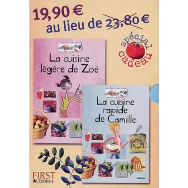 Coffret - 2 Recettes Perso, Zoé + Camille - Collectif-image
