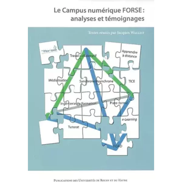 Le Campus NuméRique Forse : Analyses Et TéMoignages - Jacques Wallet, Collectif-image