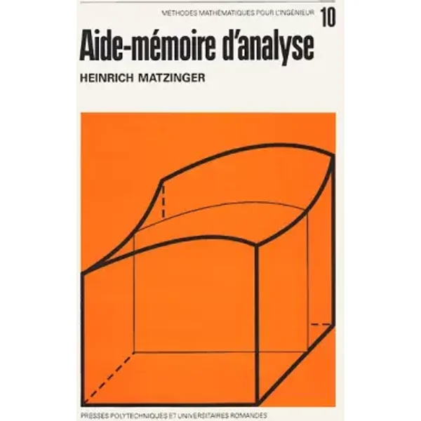 Aide-mémoire d'analyse - Matzinger