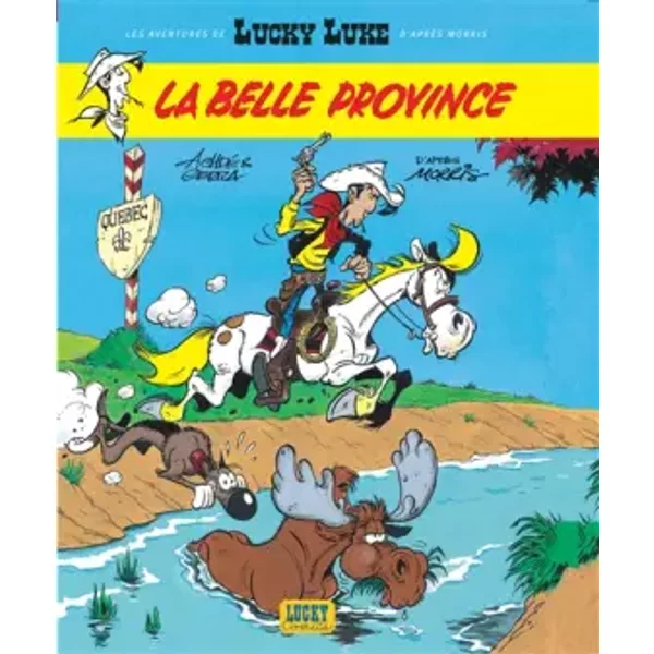 Les Nouvelles Aventures de Lucky Luke, tome 1 : La Belle Province - Achdé