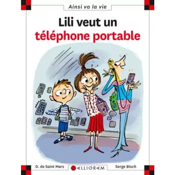 Lili Veut Un TéLéPhone Portable - Dominique De Saint Mars, Serge Bloch-image