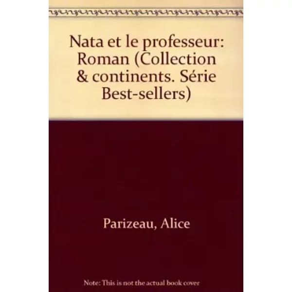 Nata Et Le Professeur - Parizeau Alice-image