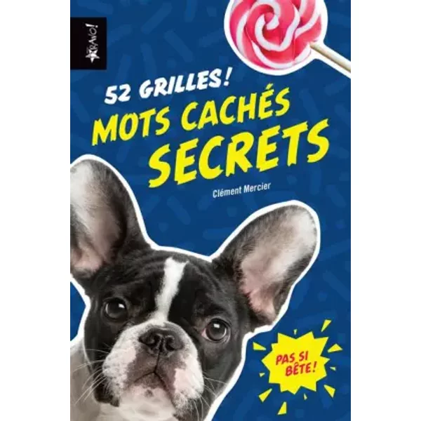 Mots cachés secrets: 52 grilles de format 12 x 12 cases - Clement Mercier