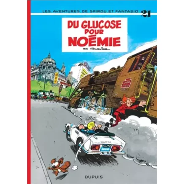 Spirou et Fantasio, tome 21 : Du glucose pour Noémie - Fournier