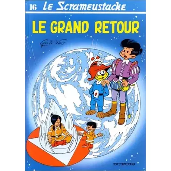 Le Scrameustache, tome 16 : Le grand retour - Gos, Walt