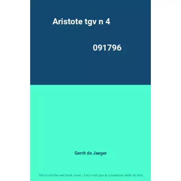 Aristote tgv n 4 091796 - Gerrit de Jaeger