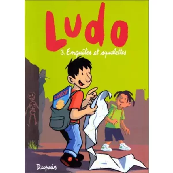 Ludo, Tome 3 : EnquêTes Et Squelettes - Olivier Bailly, Mathy, JoëL LapièRe-image