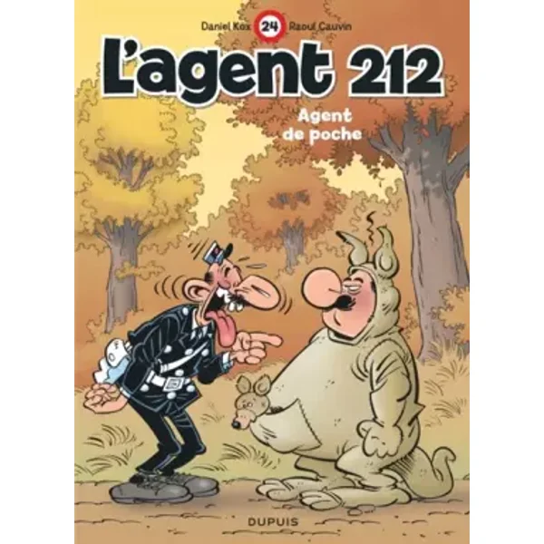 L'agent 212, tome 24 : Agent de poche - Raoul Cauvin, Laurent, Kox