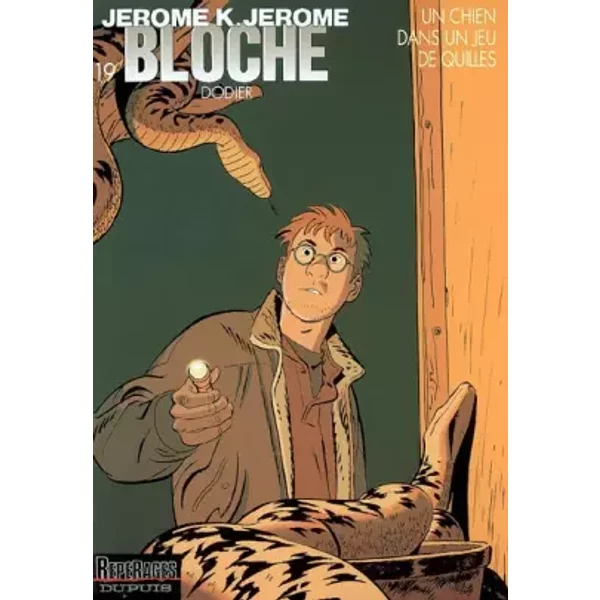 Jérôme K. Jérôme Bloche, Tome 19 : Un chien dans un jeu de quilles - Alain Dodier