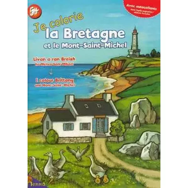 Je Colorie La Bretagne - Pierre Couronne-image