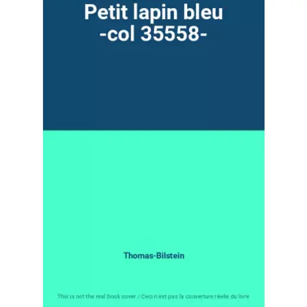 Petit Lapin Bleu -Col 35558- - Thomas-Bilstein-image